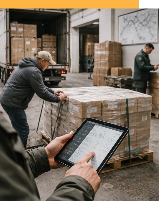 Международные перевозки через третьи страны от 12416 руб