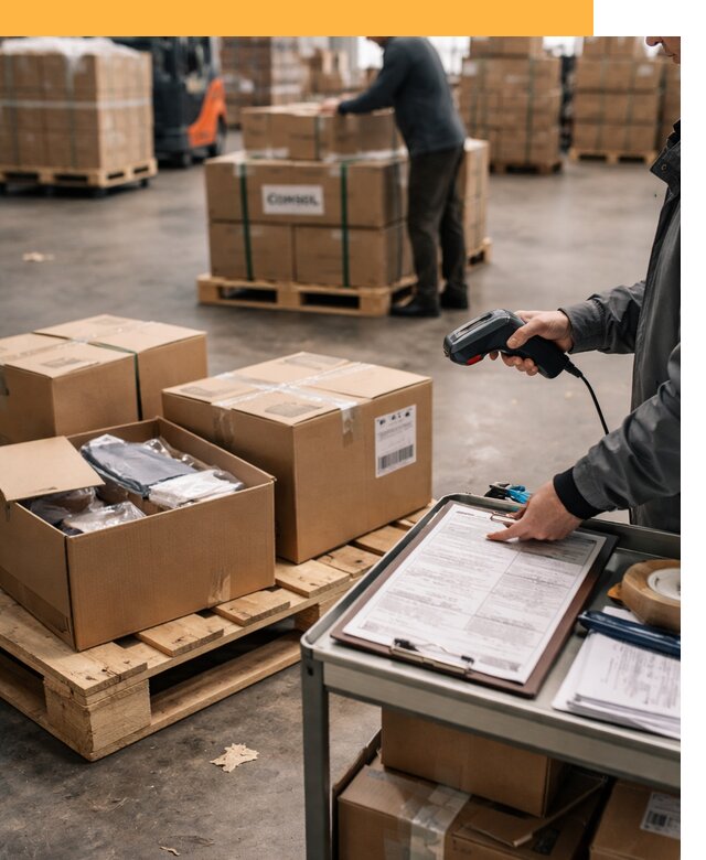 Сборные грузы из Китая: доставка, склад и таможня от 18625