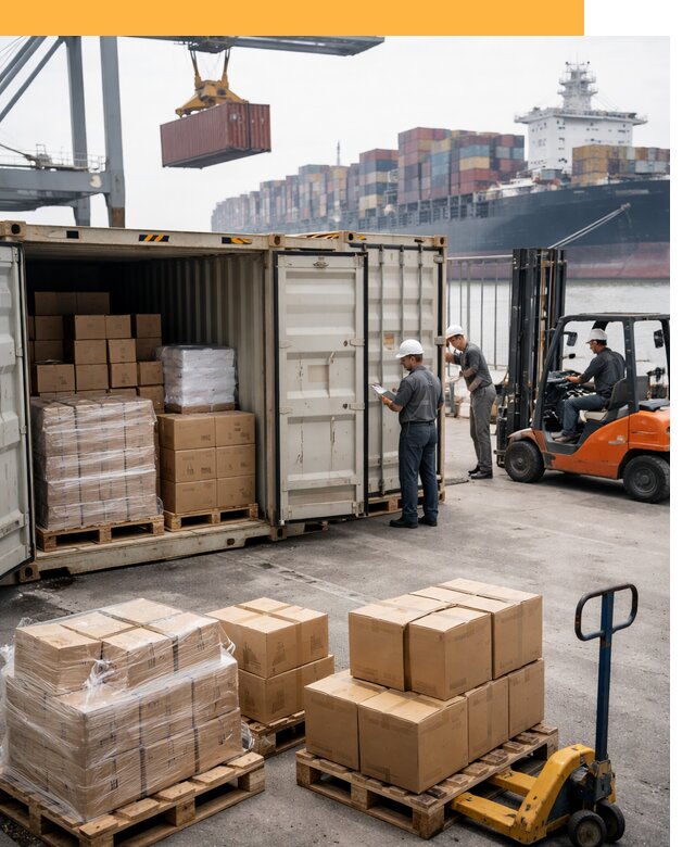 Контейнерные перевозки из Китая под ключ от 124164 руб/контейнер