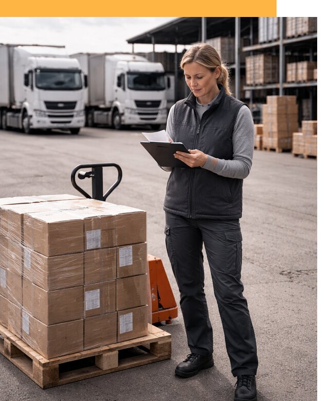 Доставка грузов из Европы к дверям клиента от 12416 руб