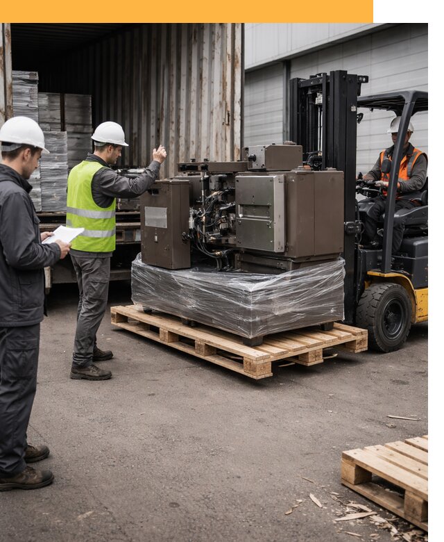 Доставка промышленного оборудования из Европы от 46562