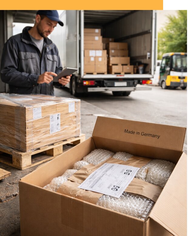 Доставка грузов из Германии от 46562 руб с таможенным оформлением