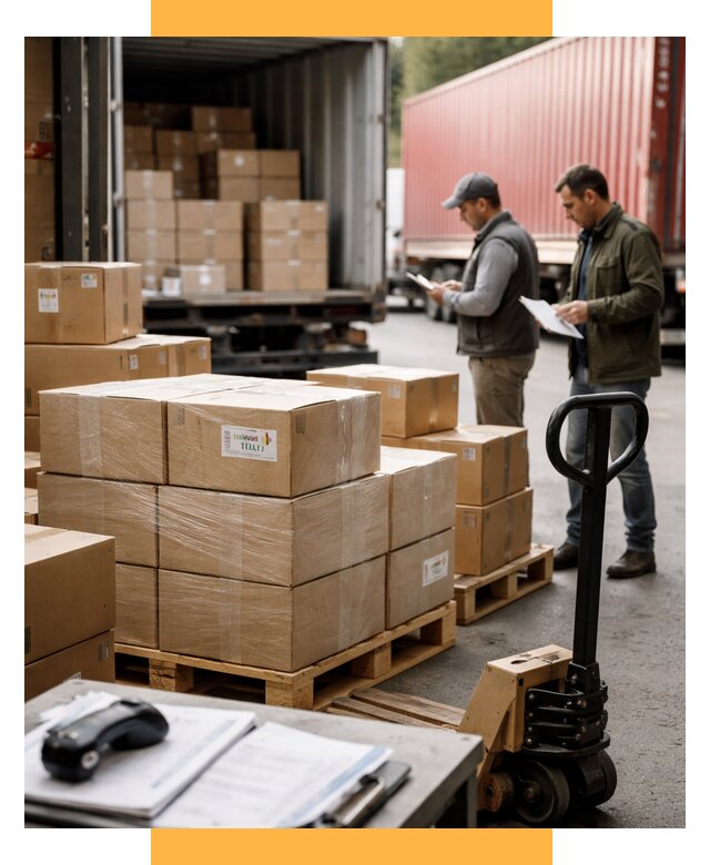 Доставка грузов из Италии в Россию от 18625 р. СетСервис-Спс