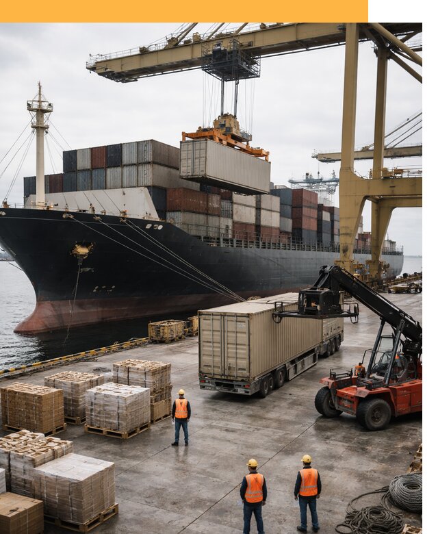 Морские перевозки из Индии: доставка FCL/LCL, таможня от 124164