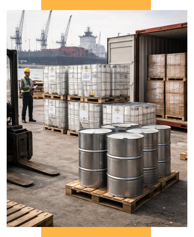 Доставка химического сырья из Индии от 258675 р. | СетСервис-Спс