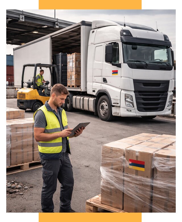 Автоперевозки из Армении от 98297 р. — услуги СетСервис-Спс