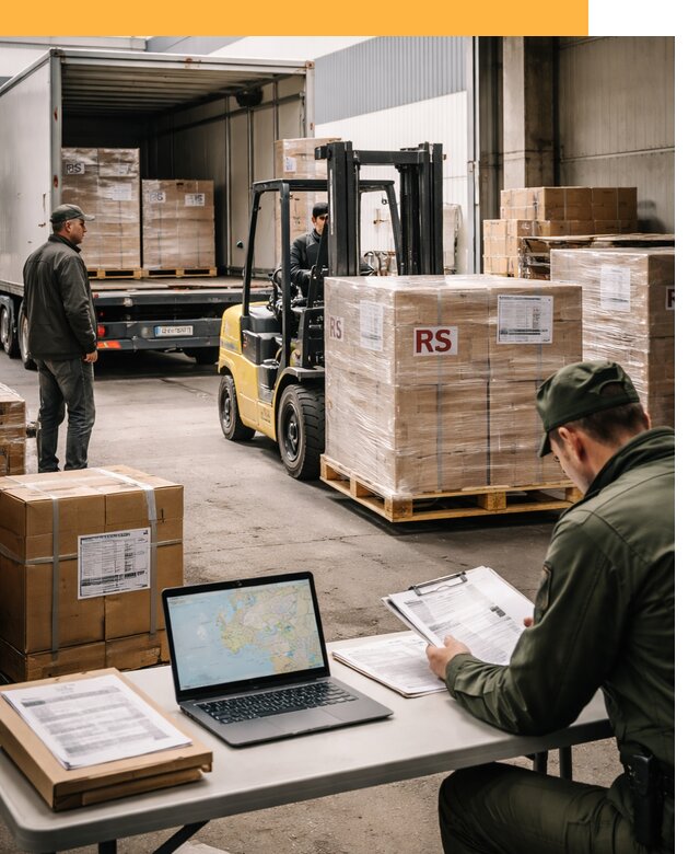 Доставка грузов в Сербию от 46562 руб, международные перевозки