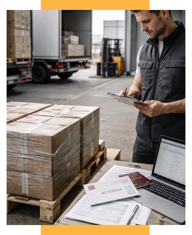 Доставка в Австрию от 67256 р. Логистика и экспорт СетСервис-Спс