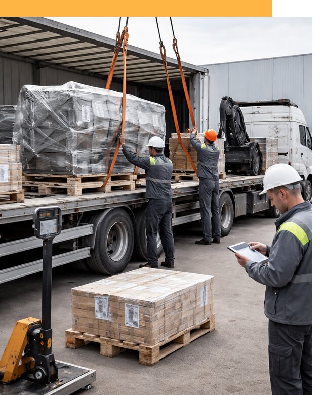 Перевозка крупного оборудования по миру от 31041 руб