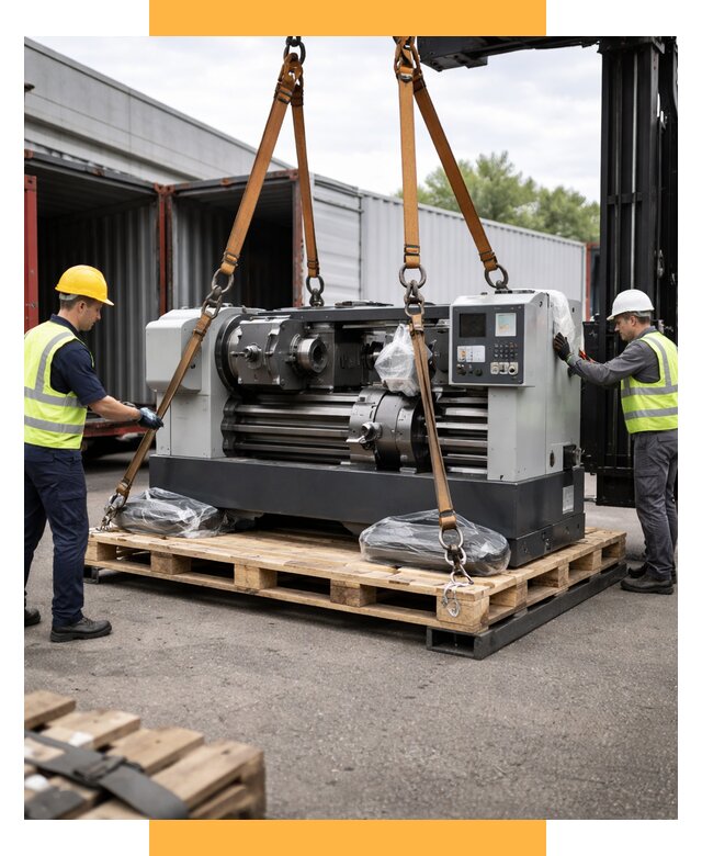 Перевозка станков и таможня от 62082 р. | СетСервис-Спс логистика