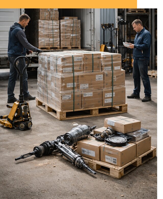 Международная перевозка автозапчастей по миру от 4656 руб