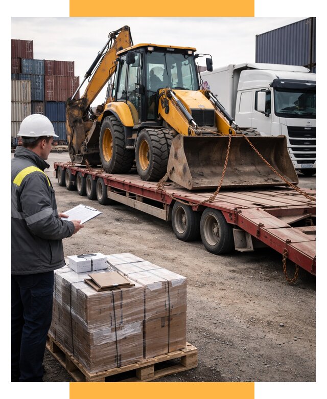 Международная перевозка спецтехники от 46562 р., СетСервис-Спс