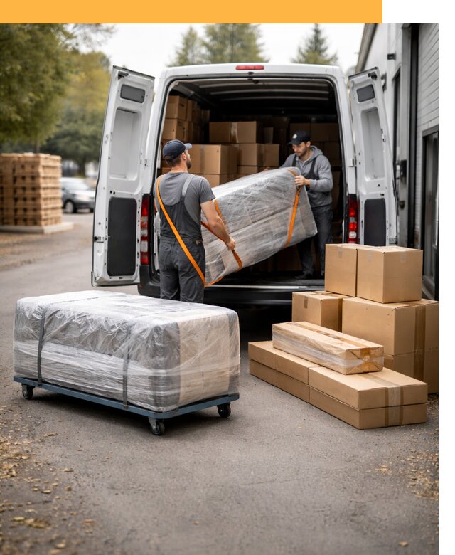 Перевозка мебели по России и за рубеж с таможней от 7760