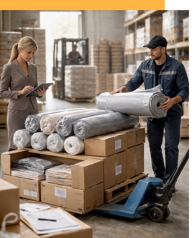 Перевозка текстиля по миру от 15521 руб. с таможней и страхованием