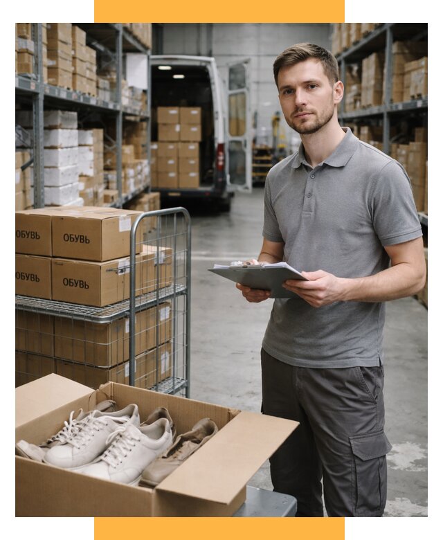 Доставка обуви из Китая и Турции от 4656 р. СетСервис-Спс