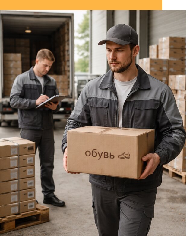Международная перевозка обуви с таможенным оформлением от 4656