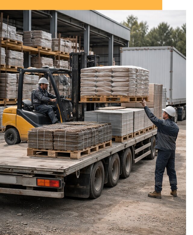 Перевозка строительных материалов по миру от 5691 руб