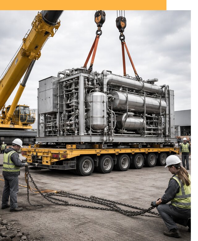 Перевозка тяжеловесных грузов по миру от 155205 руб