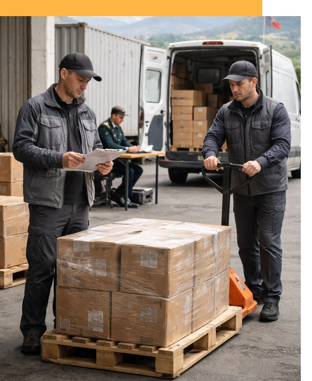 Доставка грузов через Армению, быстрая таможенная очистка от 25868