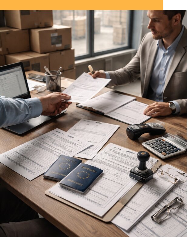 Таможенное оформление грузов из Европы от 8795 руб