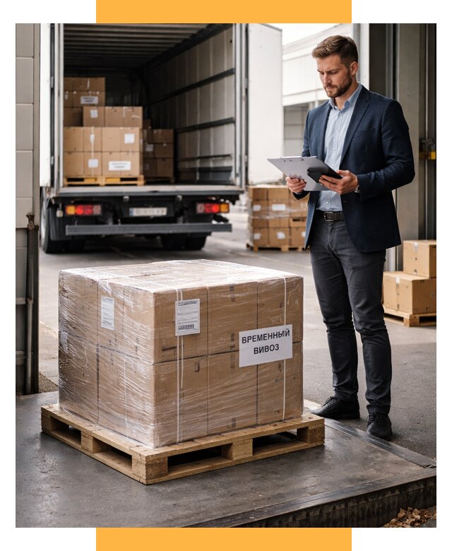 Временный вывоз товаров под ключ от 8278 р. | СетСервис-Спс