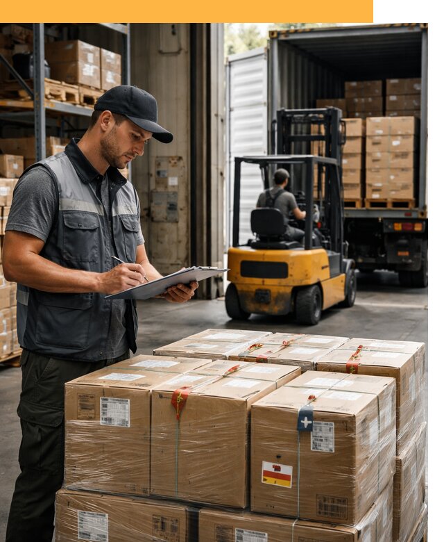 Реэкспорт товаров с таможенным оформлением и доставкой от 12416