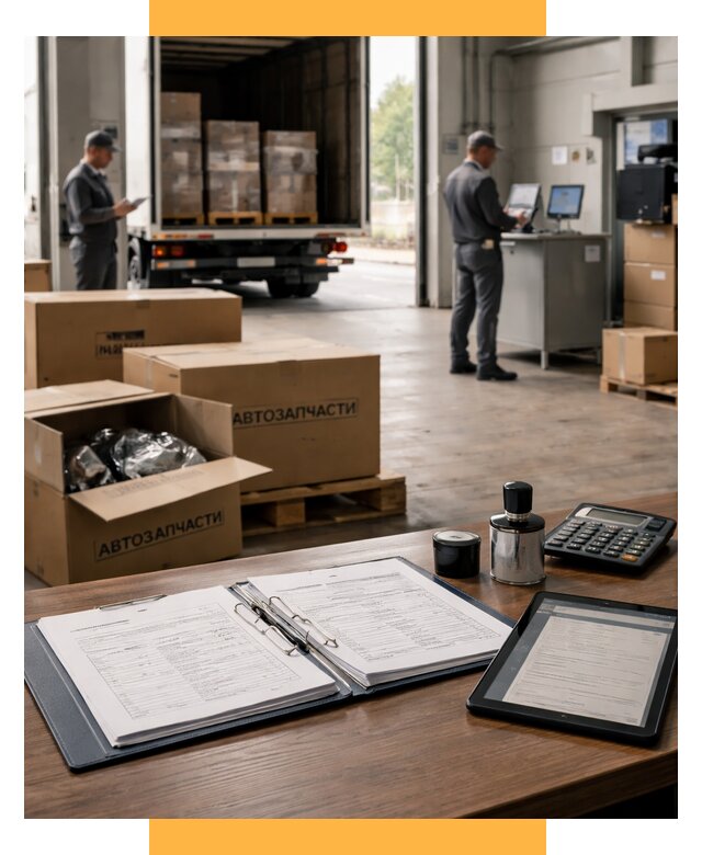 Таможенное оформление автозапчастей под ключ от 8795 р., СетСервис-Спс