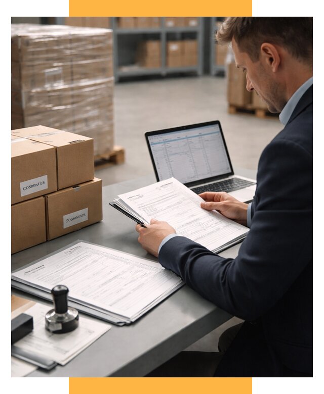 Таможенное оформление косметики под ключ от 7760 р. | СетСервис-Спс
