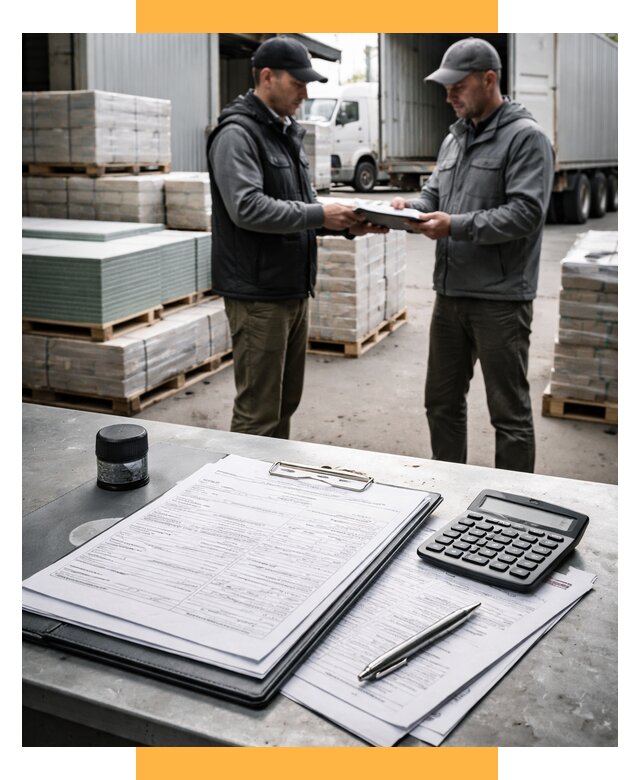 Таможенное оформление стройматериалов от 8795 р. | СетСервис-Спс