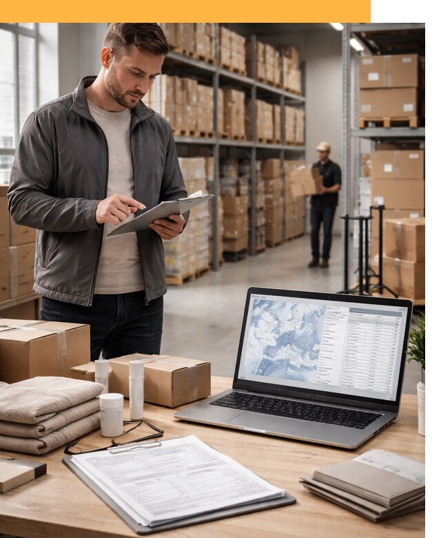 Закупка товаров в Европе под ключ: доставка, таможня от 7760 руб