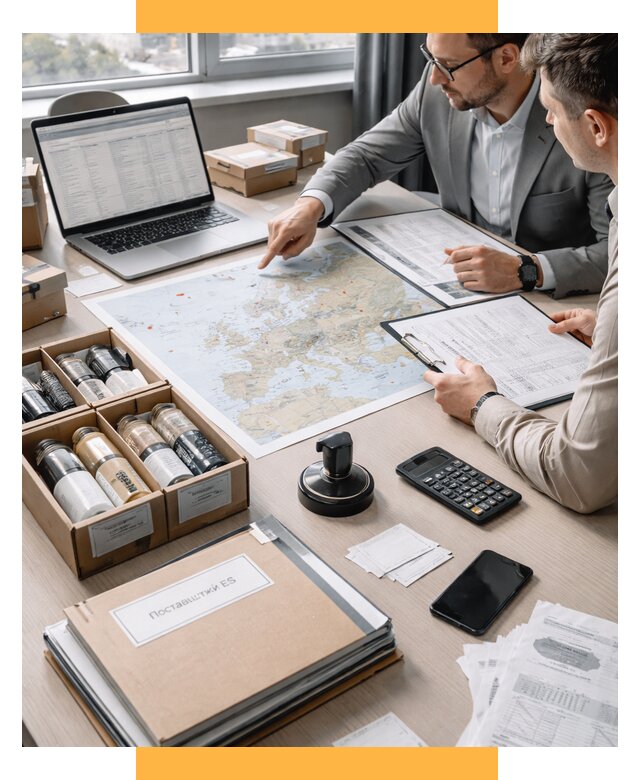 Поиск европейского поставщика от 15521 р., СетСервис-Спс