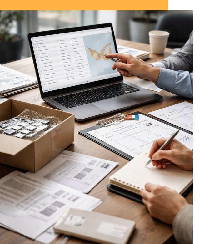 Поиск надежного поставщика в ОАЭ от 12416 рублей