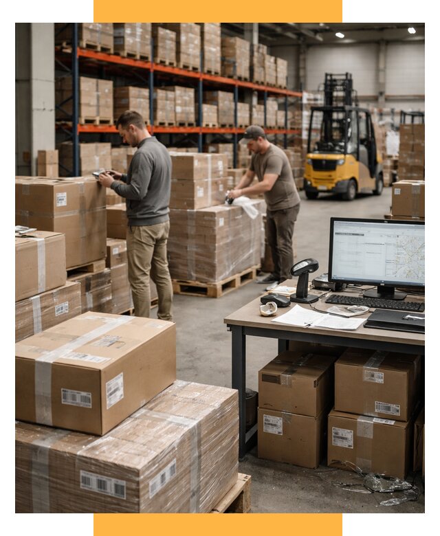 Склад консолидации в Европе от 6726 р., услуги СетСервис-Спс